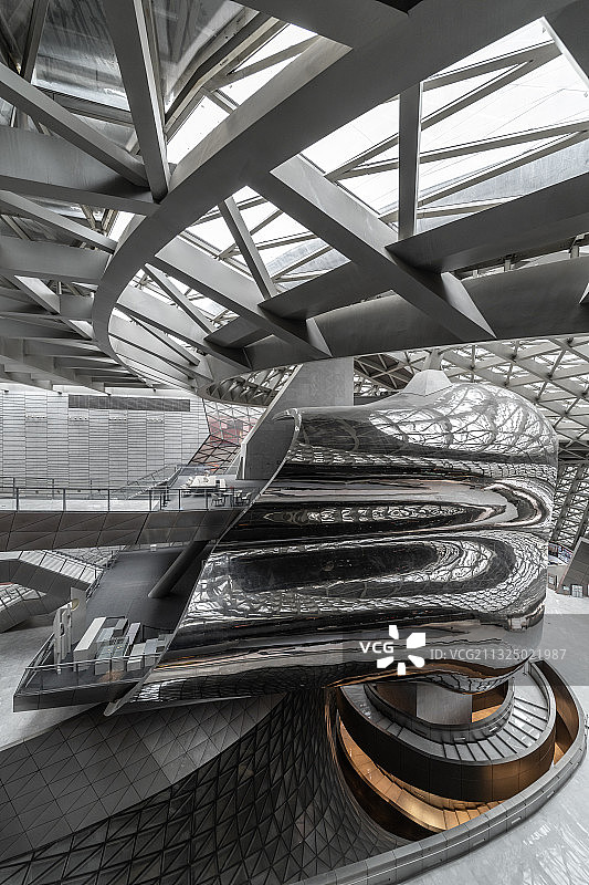 深圳当代艺术与城市规划馆室内建筑设计图片素材
