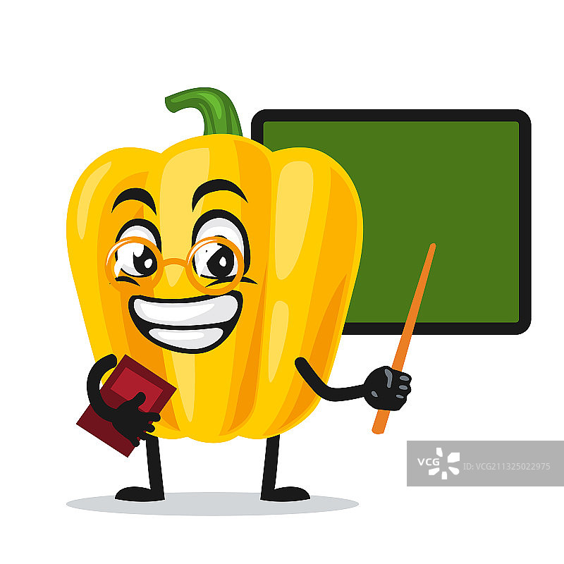 辣椒粉吉祥物或卡通形象图片素材
