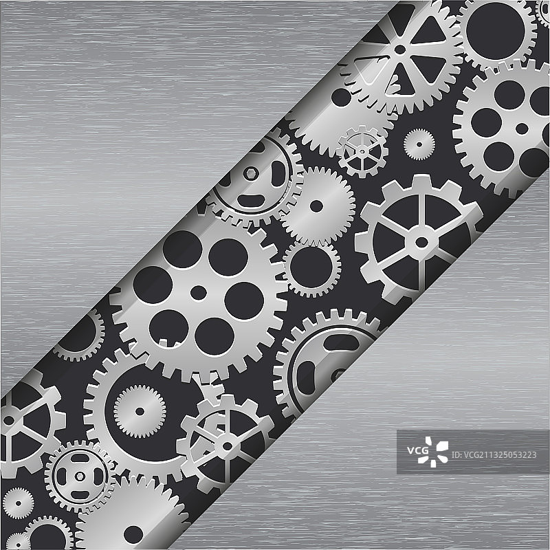 齿轮科技金属背景图片素材