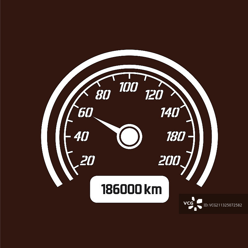 汽车速度计显示最高速度图片素材