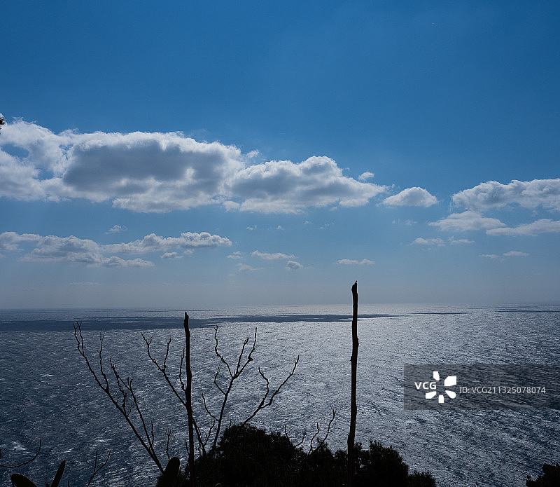 西班牙保罗卡萨尔斯大道海景图片素材
