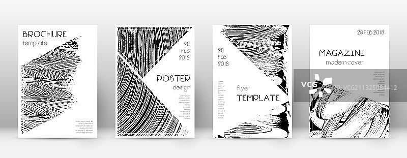 三角形宣传册封面设计模板图片素材