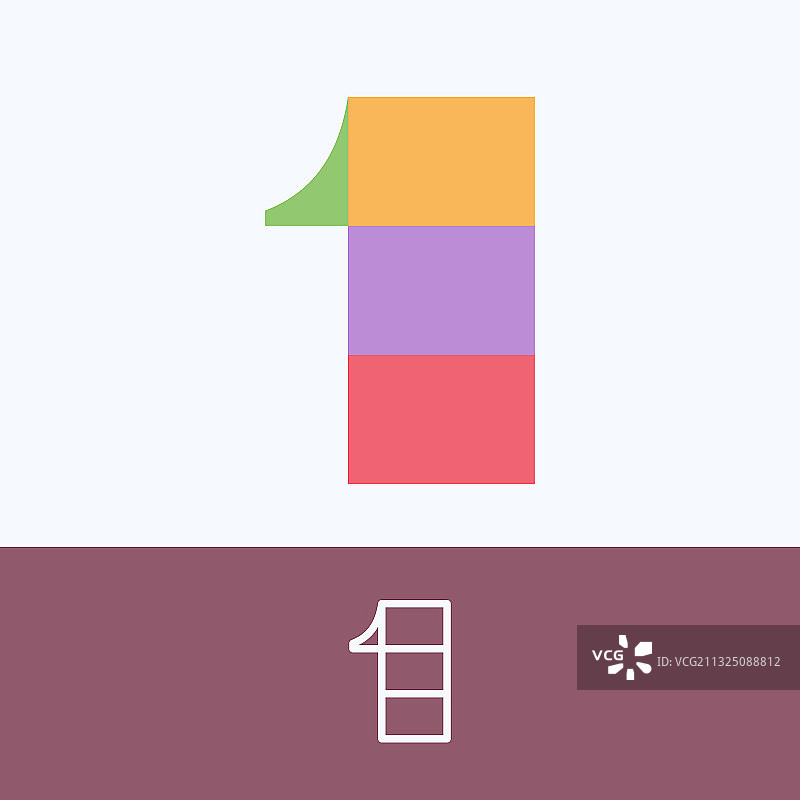 第一名标志图案块图片素材