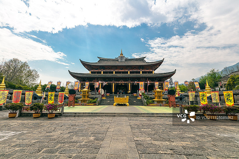 云南大理天龙八部影视城图片素材