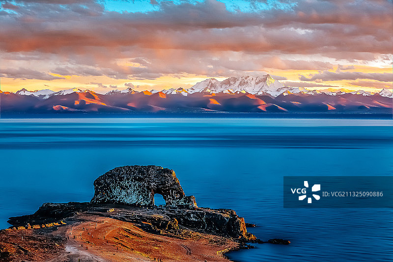 高原晚唱图片素材