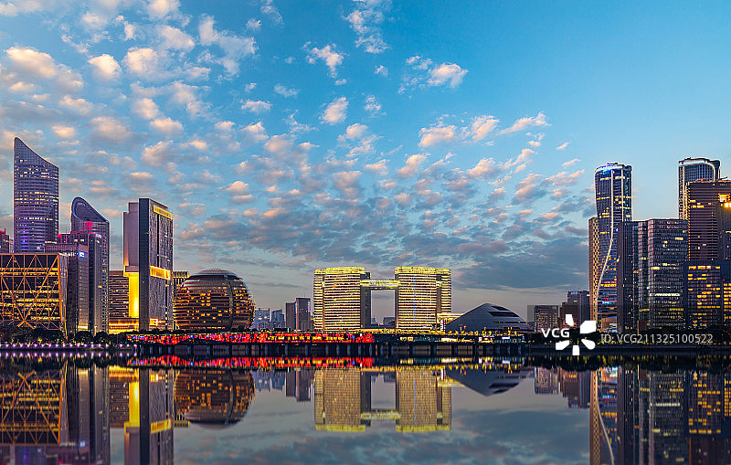 杭州城市建筑图片素材