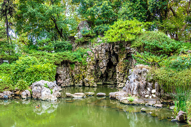 中国江苏南京瞻园北假山图片素材