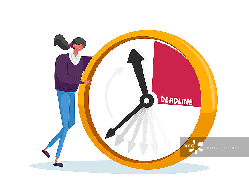 工作流程组织中的业务截止日期图片素材