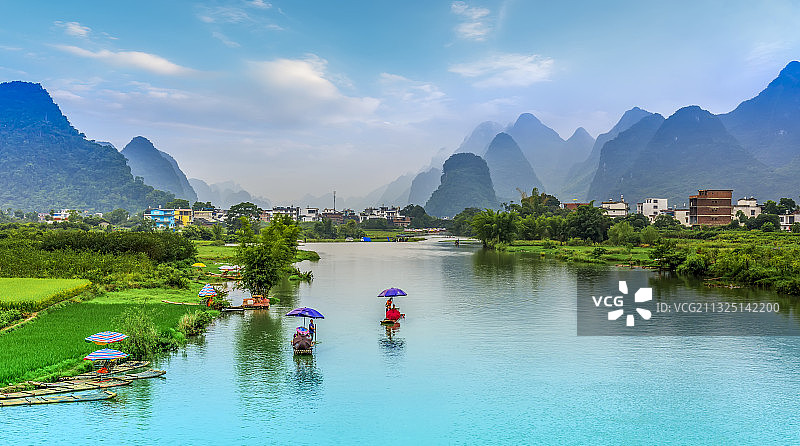 桂林山水风景图片素材
