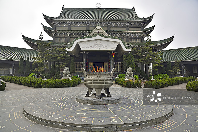 易经大学、道教胜地、中华文化大熔炉，河南淇县云梦山八卦城图片素材