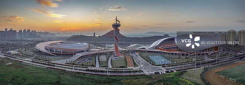 蚌埠奥体中心图片素材
