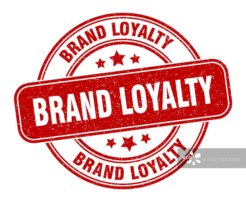 品牌忠诚度印章品牌忠诚度圆形标签图片素材