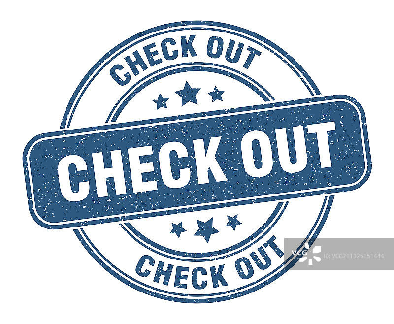 结账印章圆形复古标签图片素材