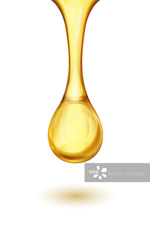 滴落的黄色油滴或蜂蜜图片素材