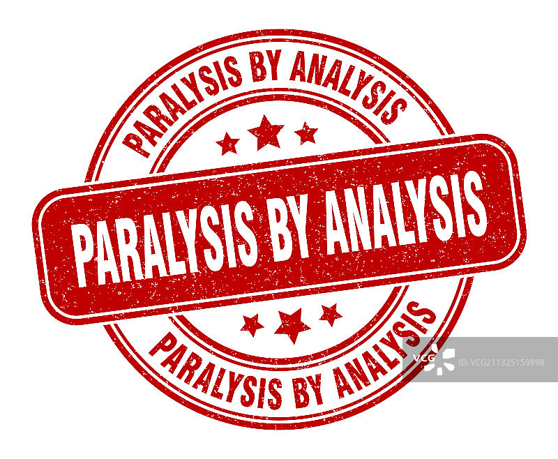 麻痹分析印章图片素材