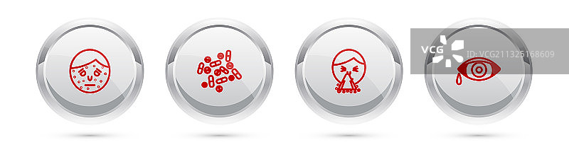 银屑病或湿疹药物图片素材