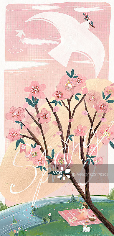 春天樱花图片素材