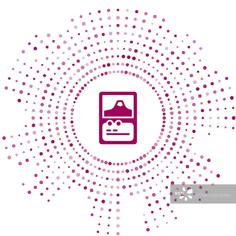 白色背景上的紫色卡牌游戏图标图片素材