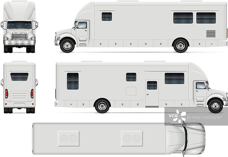 RV车辆品牌宣传模型图片素材