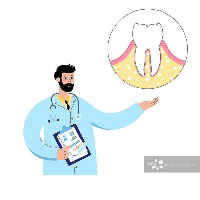 牙科诊所概念图片素材