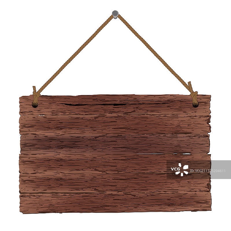 逼真的木制盾牌设计素材图片素材