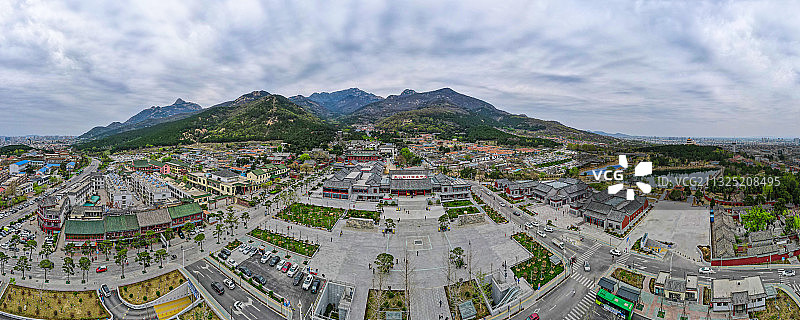 泰山红门图片素材