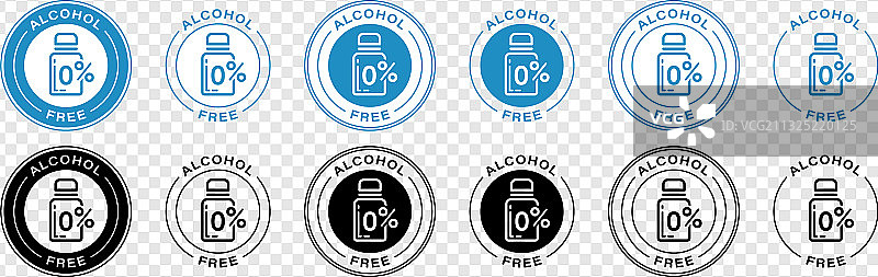 无酒精贴纸图片素材