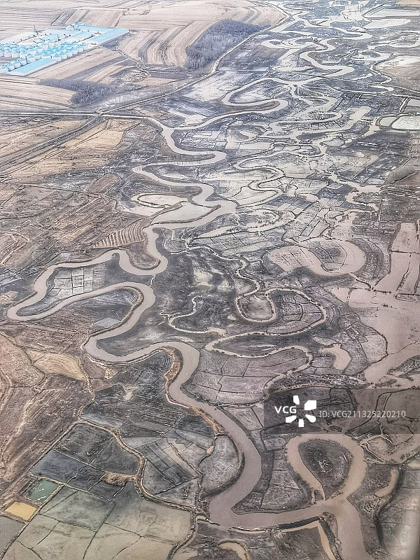 大地的脉络图片素材