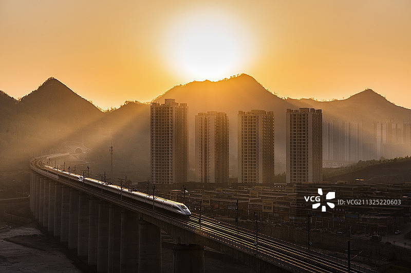 贵州新干线图片素材