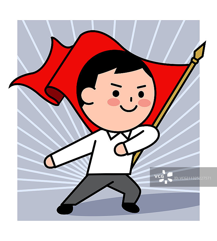 企业员工系列之冲锋陷阵图片素材