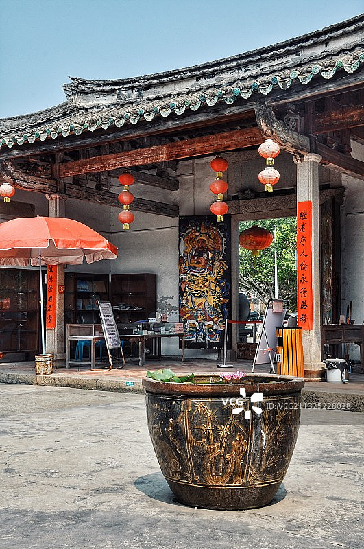 揭阳普宁德安里民居群图片素材