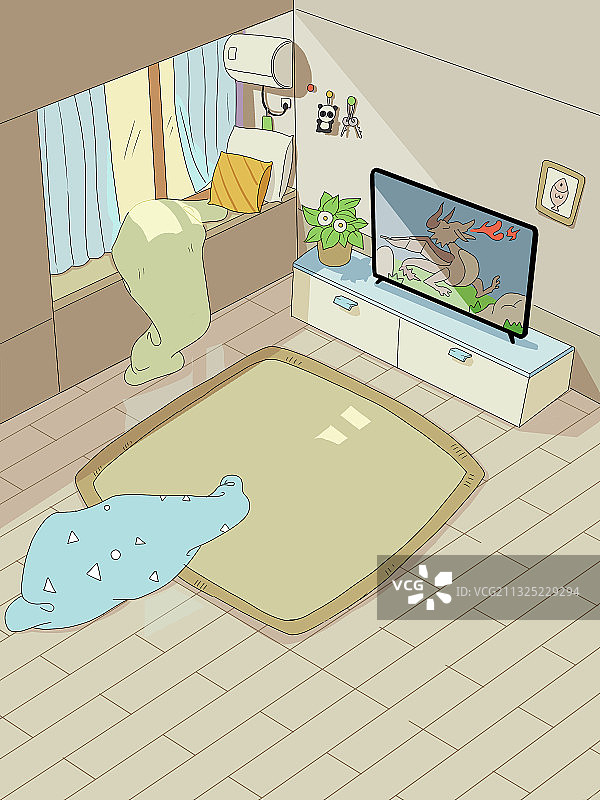 喵喵日常背景图片素材