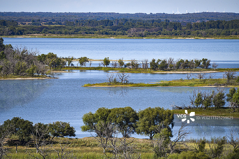 向海湿地自然保护区图片素材