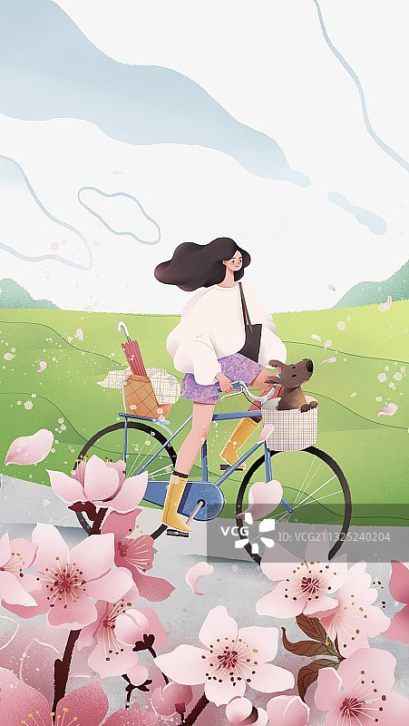 自然系列·樱花季节图片素材