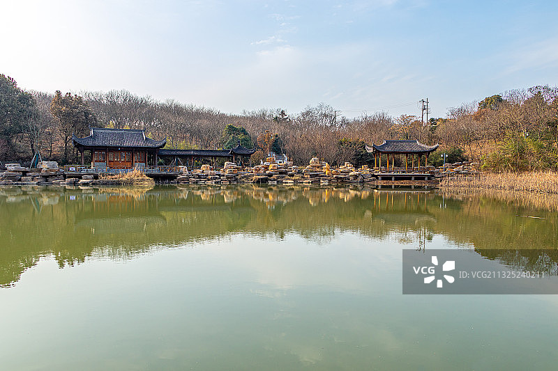 中国南京溧水区傅家边遇园图片素材