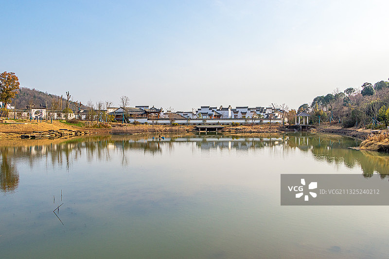 中国南京溧水区傅家边遇园图片素材