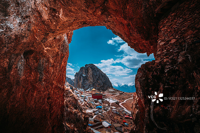 西藏 风光  孜珠寺图片素材