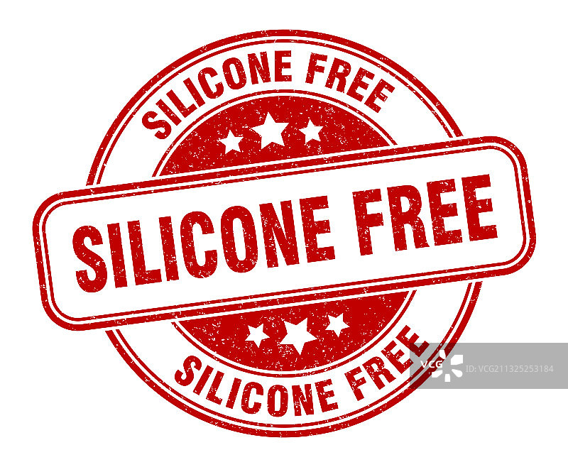 无硅胶印章标签图片素材