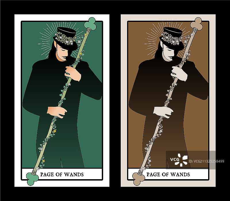 戴着高礼帽的侍从或持剑武士图片素材