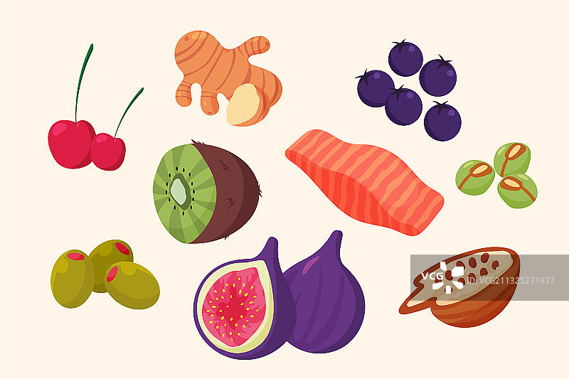 超级食品合集图片素材