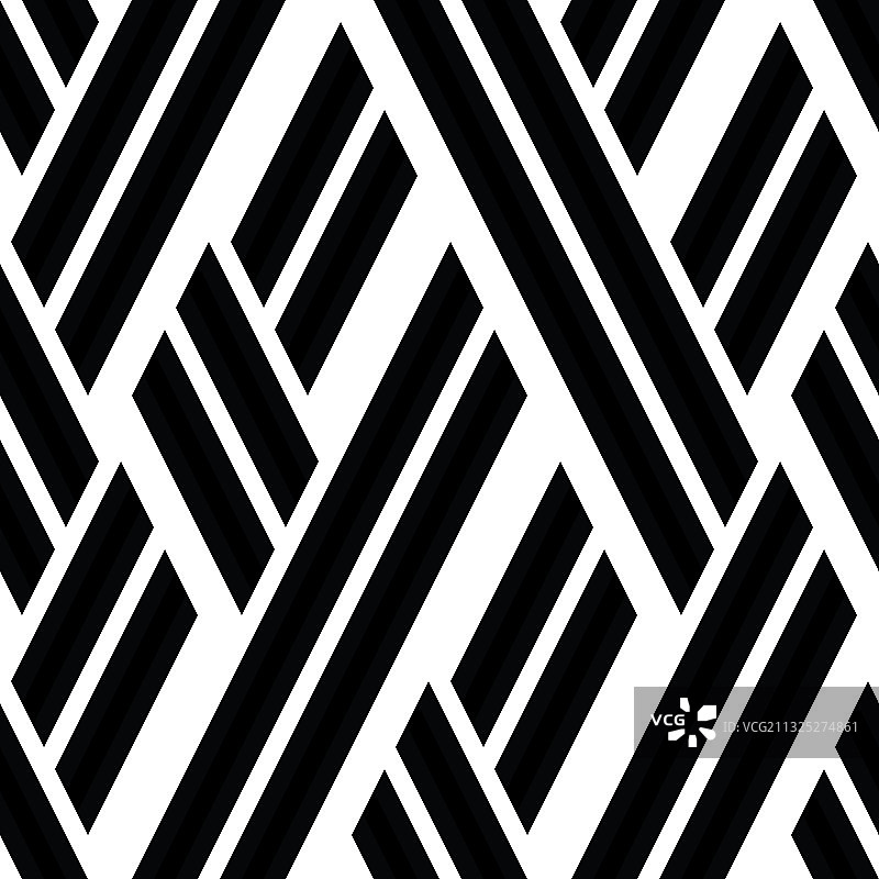 无缝模式与斜黑带图片素材