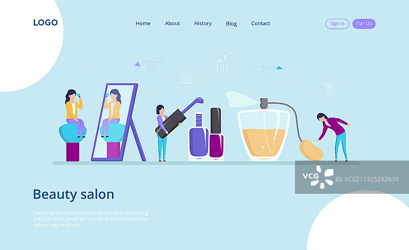 扁平风格卡通图片素材