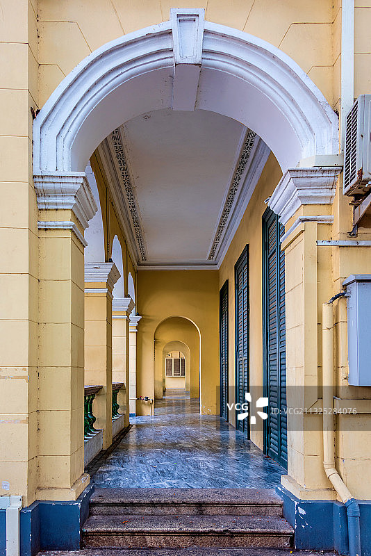 中国广东广州沙面建筑群图片素材