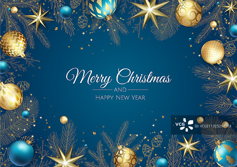 圣诞快乐，恭贺新禧图片素材