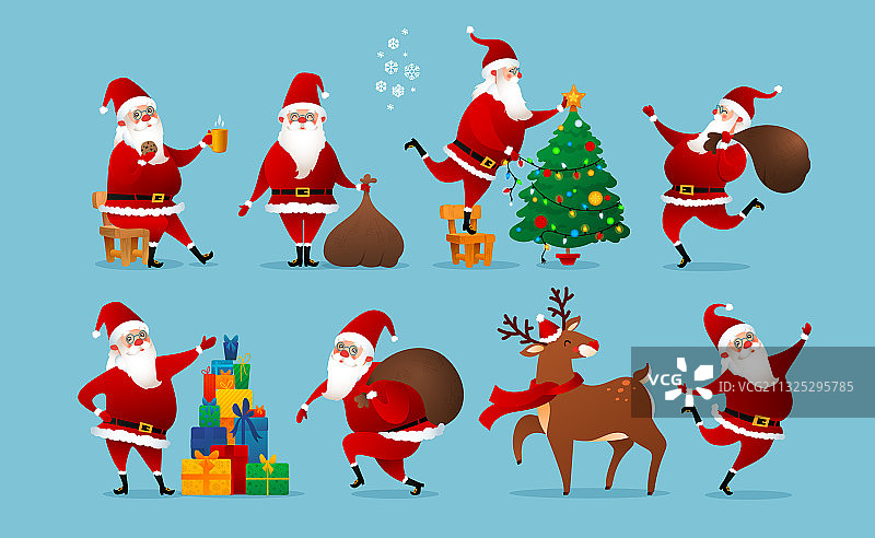 圣诞快乐，新年快乐图片素材