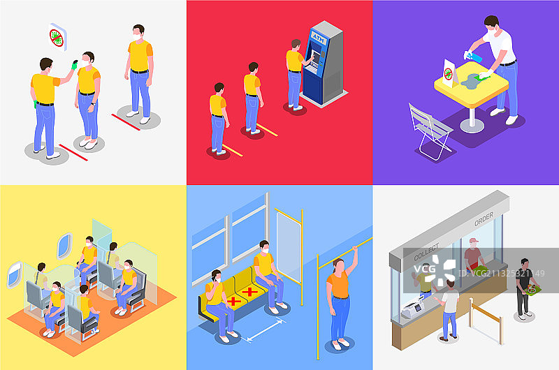 安全距离设计概念图片素材