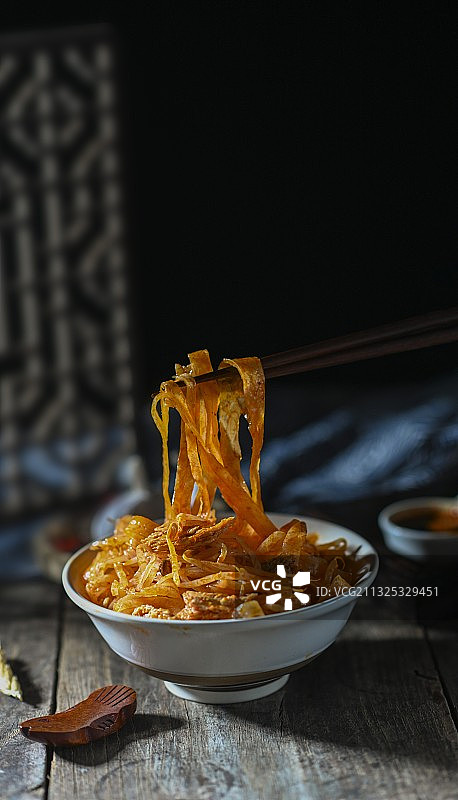 擀面皮图片素材