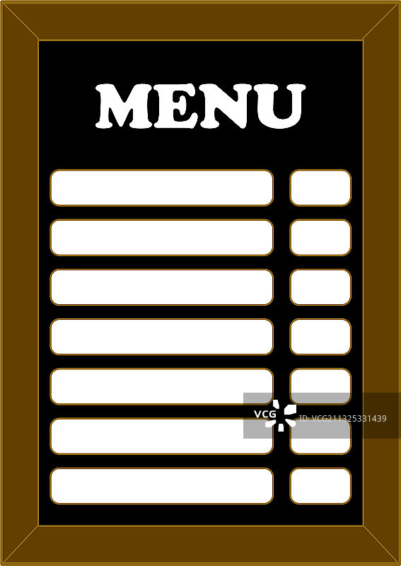 街头咖啡馆菜单木板文本模板图片素材