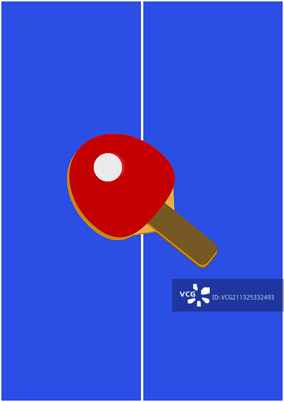 乒乓球拍图片素材