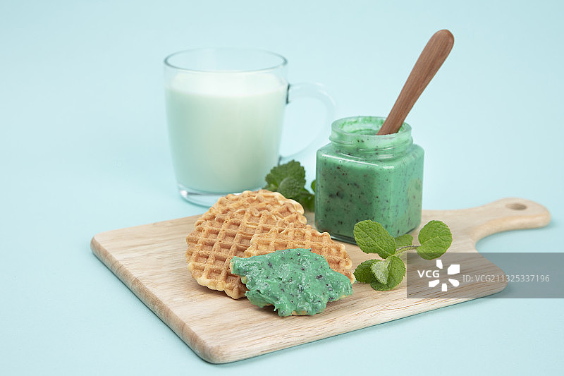 薄荷巧克力系列图片素材